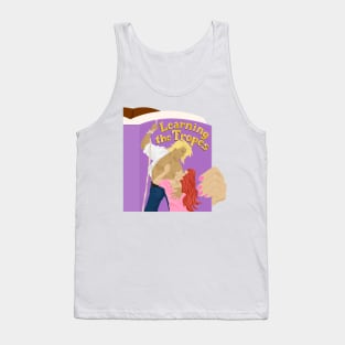 Learning The Tropes Cut-Out Logo Tank Top